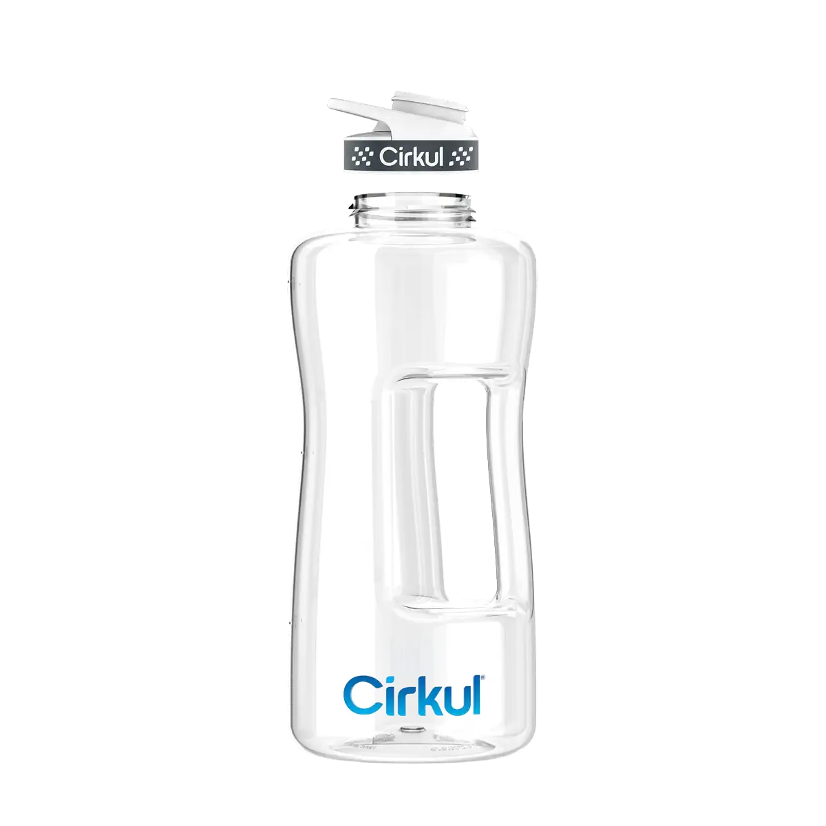 62oz. Plastic Bottle & Comfort Grip Lid
