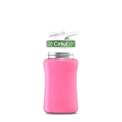 12oz. Stainless Steel Bottle & Comfort Grip Lid