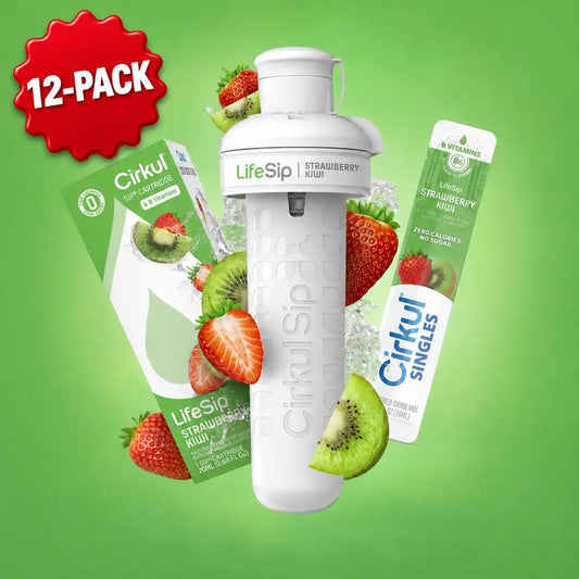 12-Pack LifeSip® Strawberry Kiwi + FREE 12-Pack