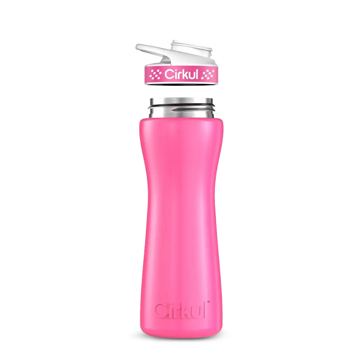 Custom 22oz. Stainless Steel Bottle & Comfort Grip Lid