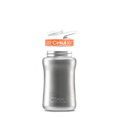 12oz. Stainless Steel Bottle & Comfort Grip Lid