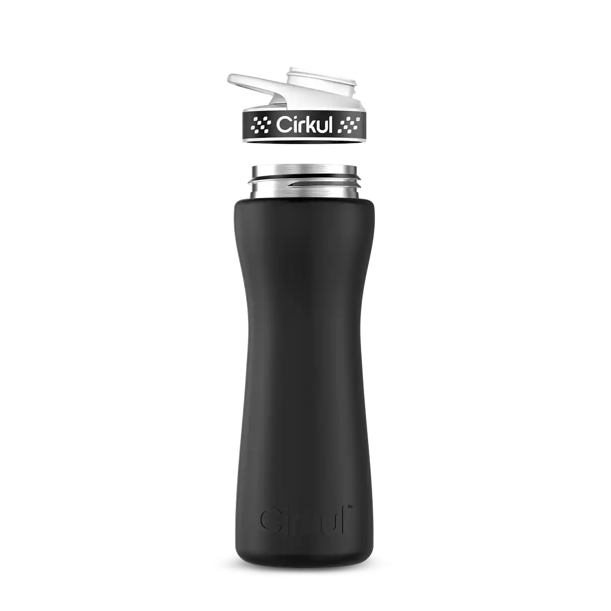 Custom 22oz. Stainless Steel Bottle & Comfort Grip Lid