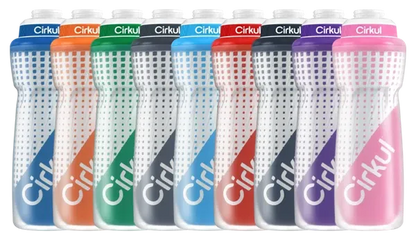 32oz. Insulated Squeeze Plastic Bottle & Sport Lid