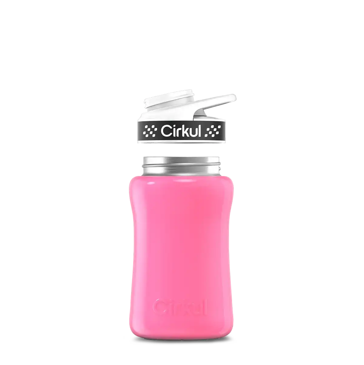 12oz. Stainless Steel Bottle & Comfort Grip Lid