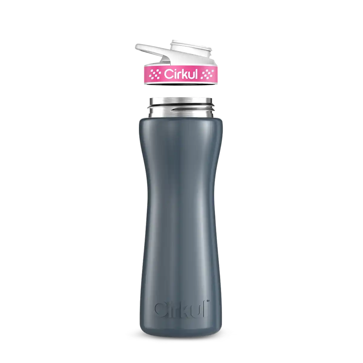 22oz. Stainless Steel Bottle & Comfort Grip Lid