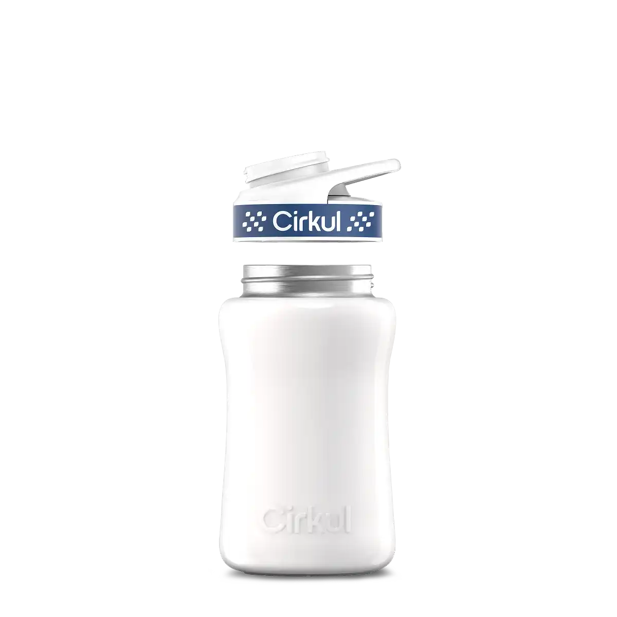 12oz. Stainless Steel Bottle & Comfort Grip Lid