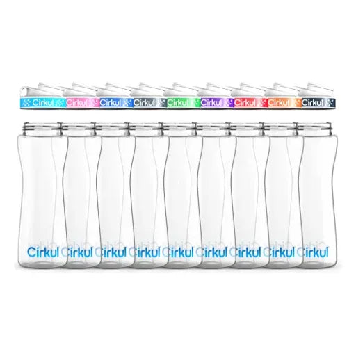 22oz. Plastic Bottle & Comfort Grip Lid