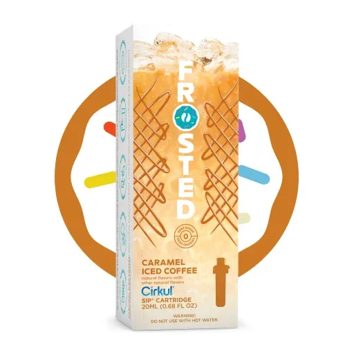 Frosted Caramel Iced Coffee