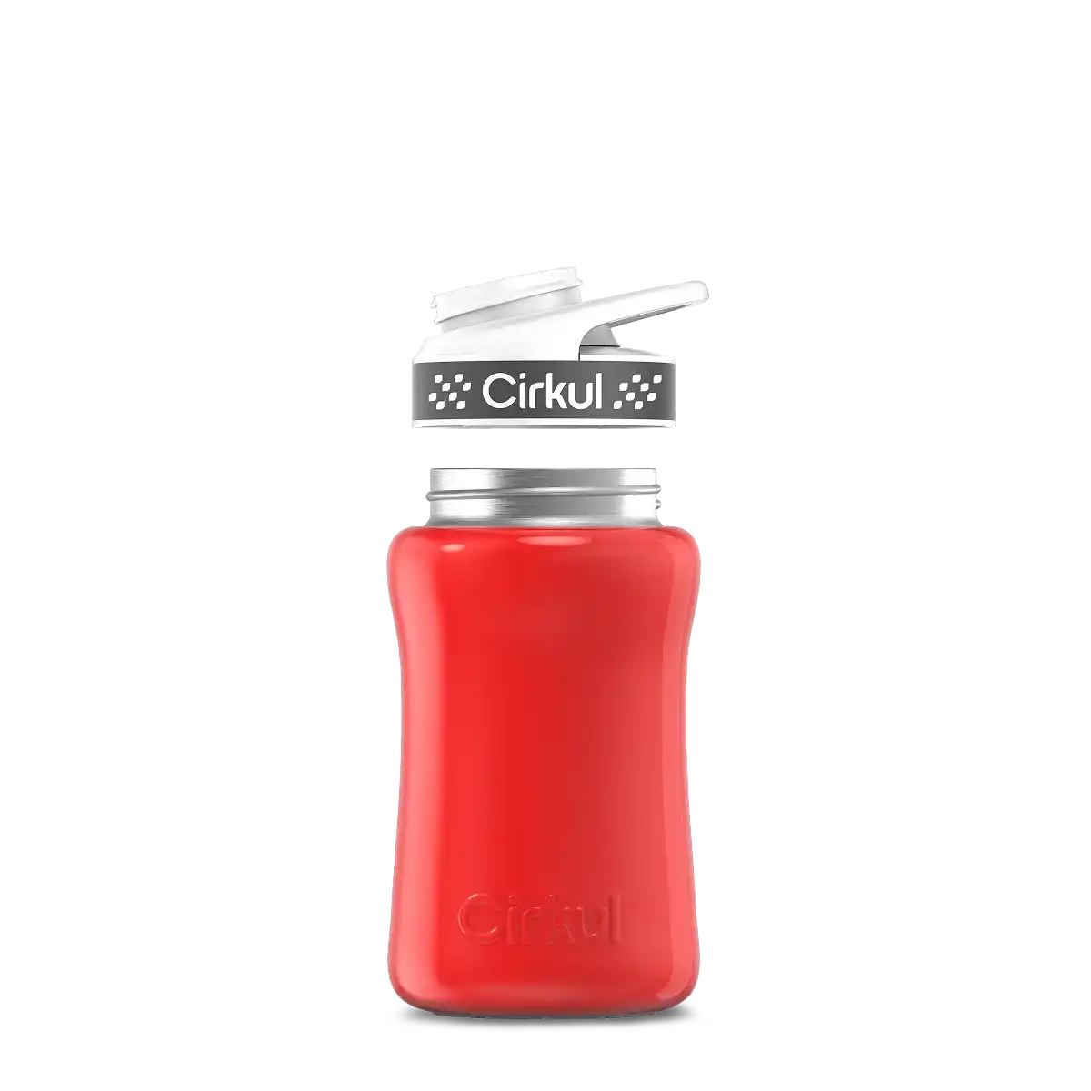 12oz. Stainless Steel Bottle & Comfort Grip Lid