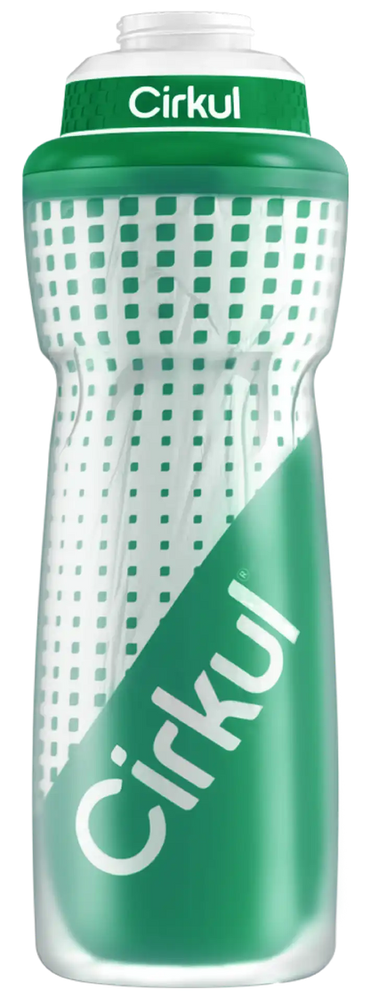 32oz. Insulated Squeeze Plastic Bottle & Sport Lid