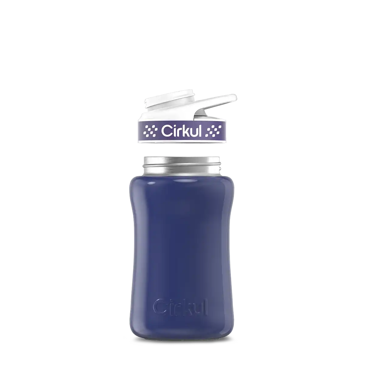 12oz. Stainless Steel Bottle & Comfort Grip Lid