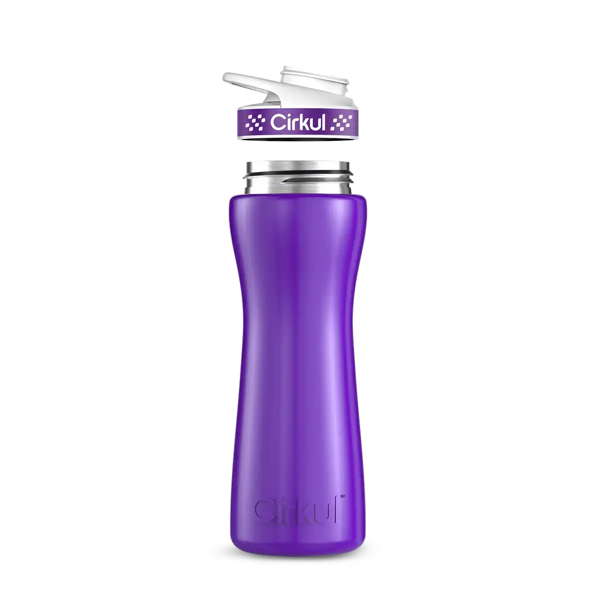 Custom 22oz. Stainless Steel Bottle & Comfort Grip Lid