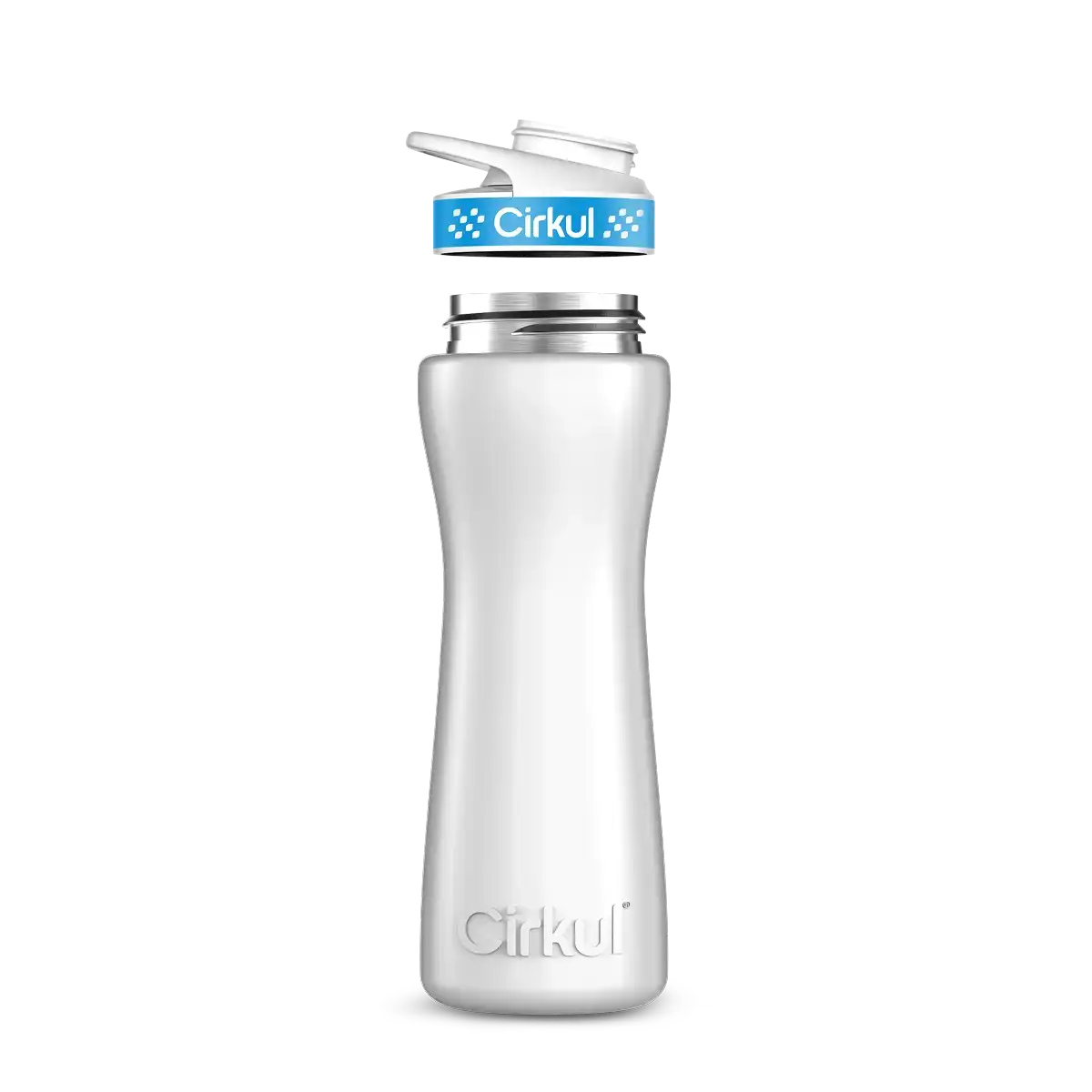 Custom 22oz. Stainless Steel Bottle & Comfort Grip Lid