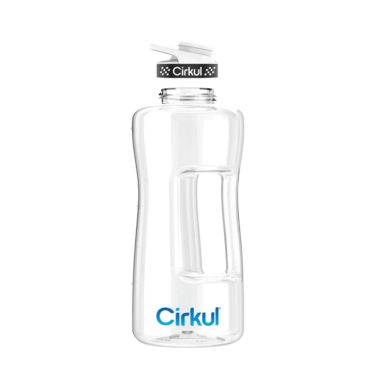 62oz. Plastic Bottle & Comfort Grip Lid