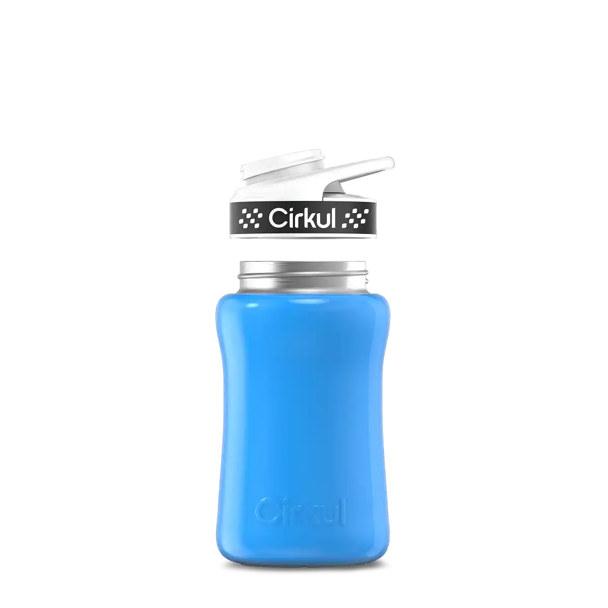 12oz. Stainless Steel Bottle & Comfort Grip Lid