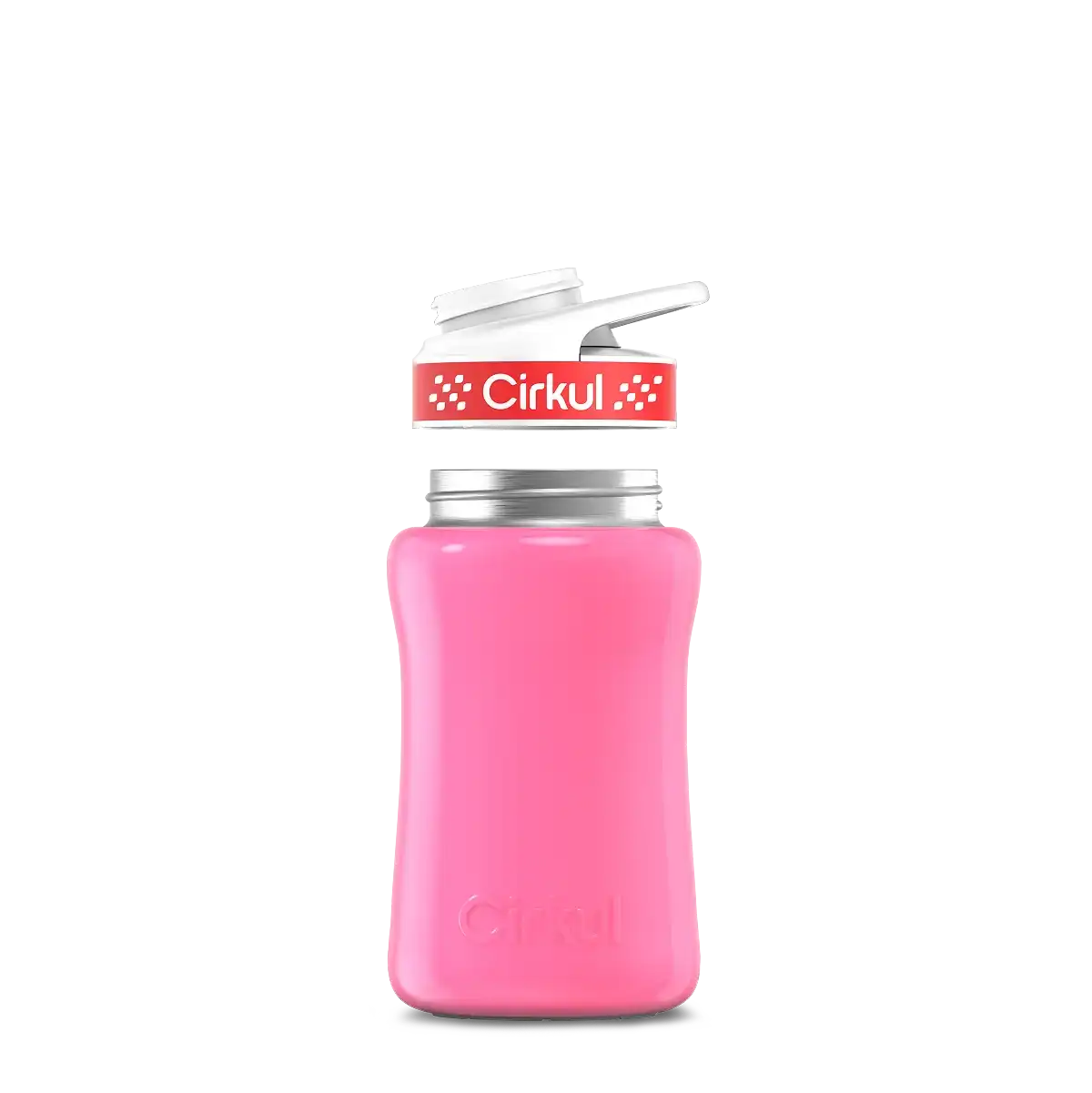 12oz. Stainless Steel Bottle & Comfort Grip Lid
