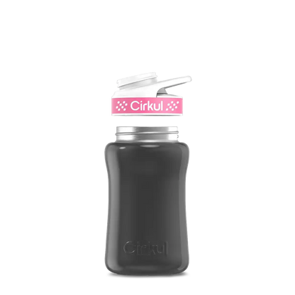 12oz. Stainless Steel Bottle & Comfort Grip Lid