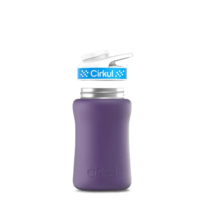 12oz. Stainless Steel Bottle & Comfort Grip Lid