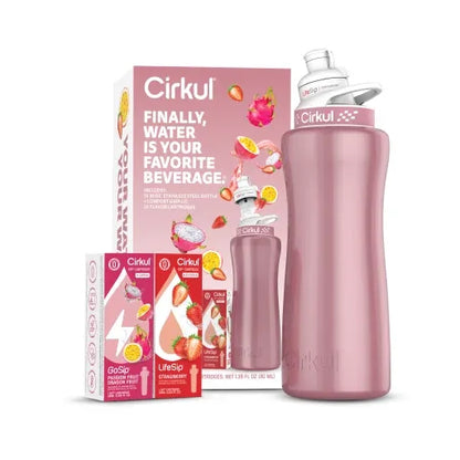 32oz. Rose Gold Stainless Steel Bottle Starter Kit