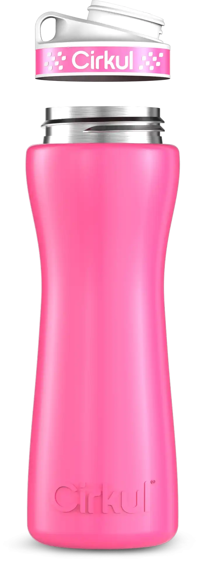 Custom 22oz. Stainless Steel Bottle & Comfort Grip Lid