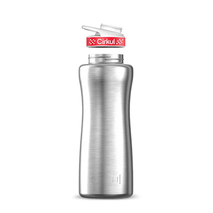32oz. Stainless Steel Bottle & Comfort Grip Lid