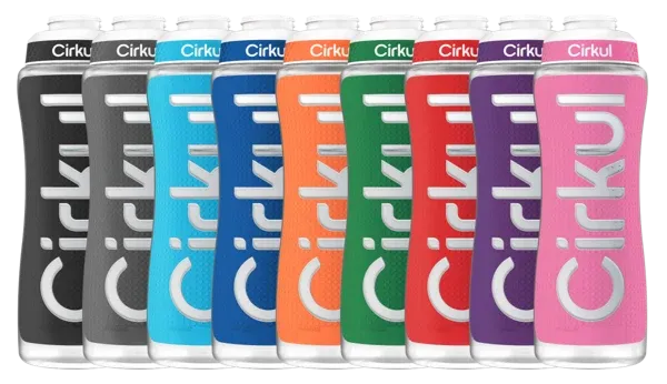 32oz. Grip Squeeze Plastic Bottle & Sport Lid