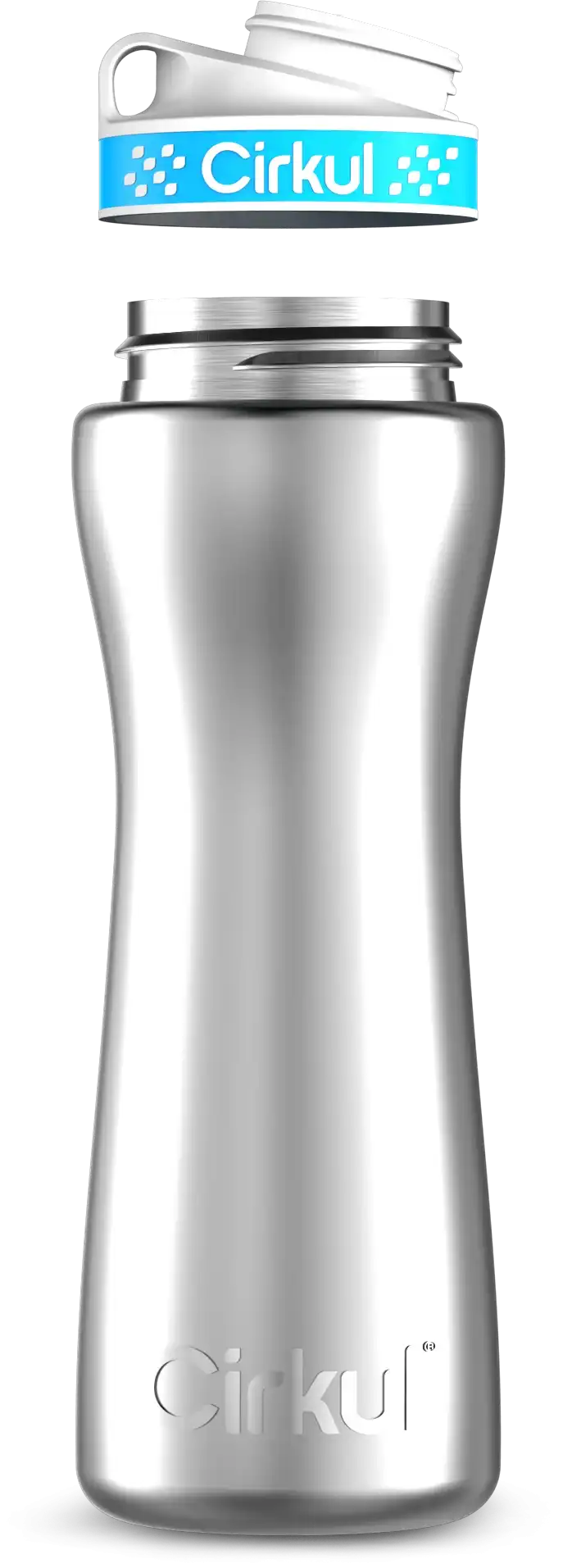 Custom 22oz. Stainless Steel Bottle & Comfort Grip Lid