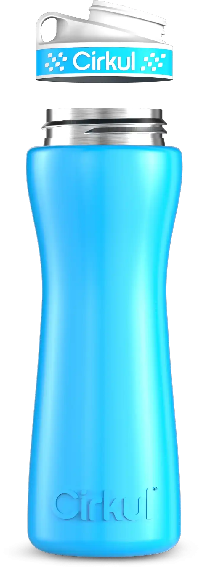 Custom 22oz. Stainless Steel Bottle & Comfort Grip Lid