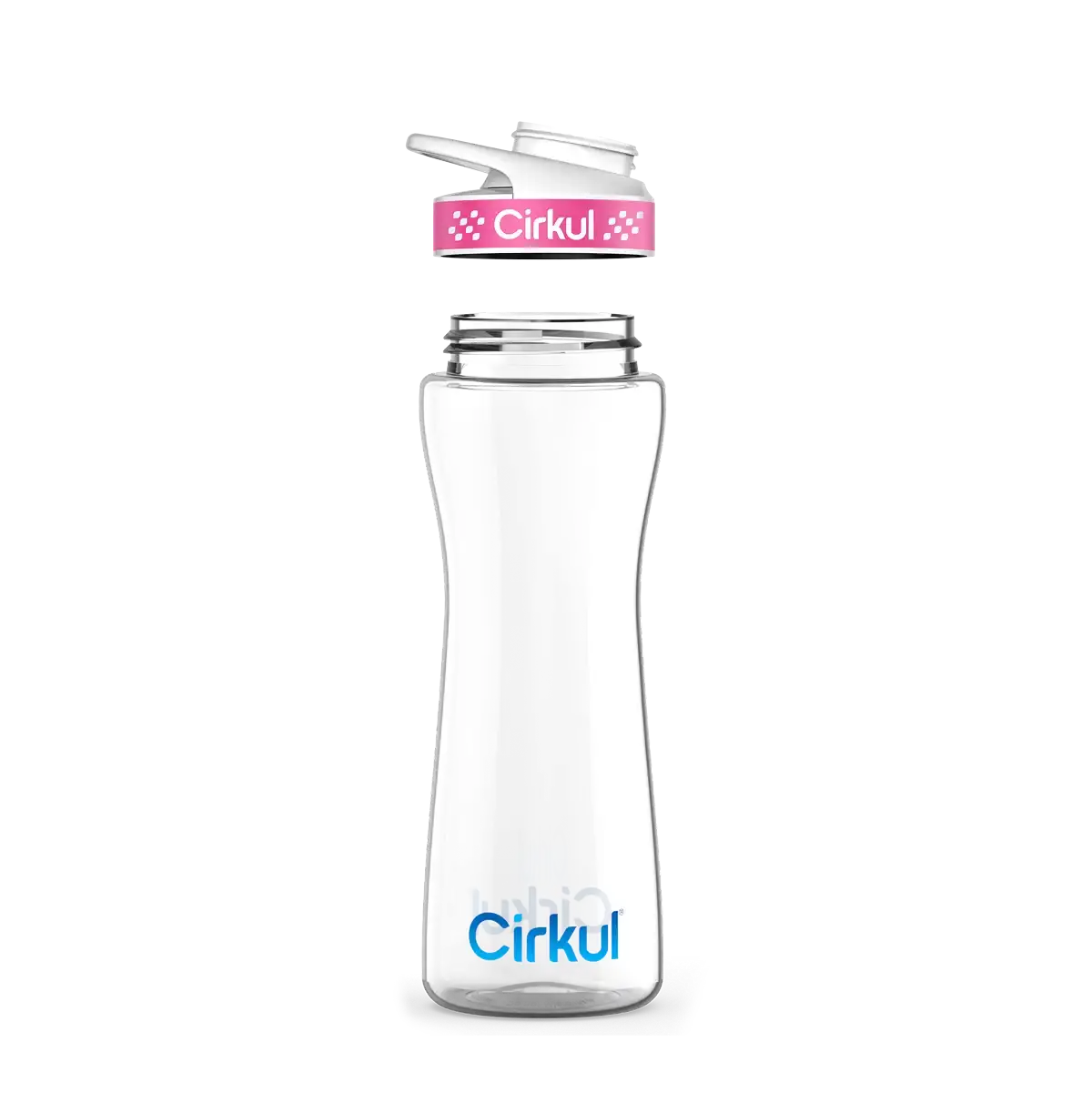 22oz. Plastic Bottle & Comfort Grip Lid
