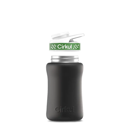 12oz. Stainless Steel Bottle & Comfort Grip Lid