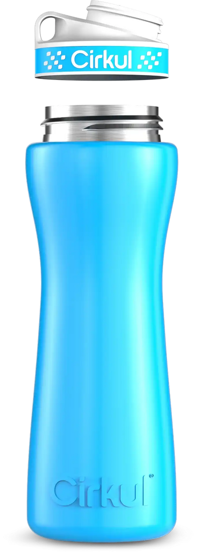 Custom 22oz. Stainless Steel Bottle & Comfort Grip Lid