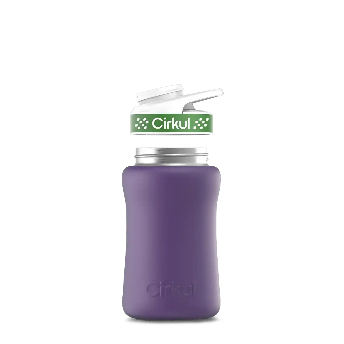 12oz. Stainless Steel Bottle & Comfort Grip Lid