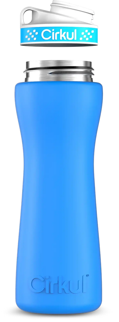 Custom 22oz. Stainless Steel Bottle & Comfort Grip Lid