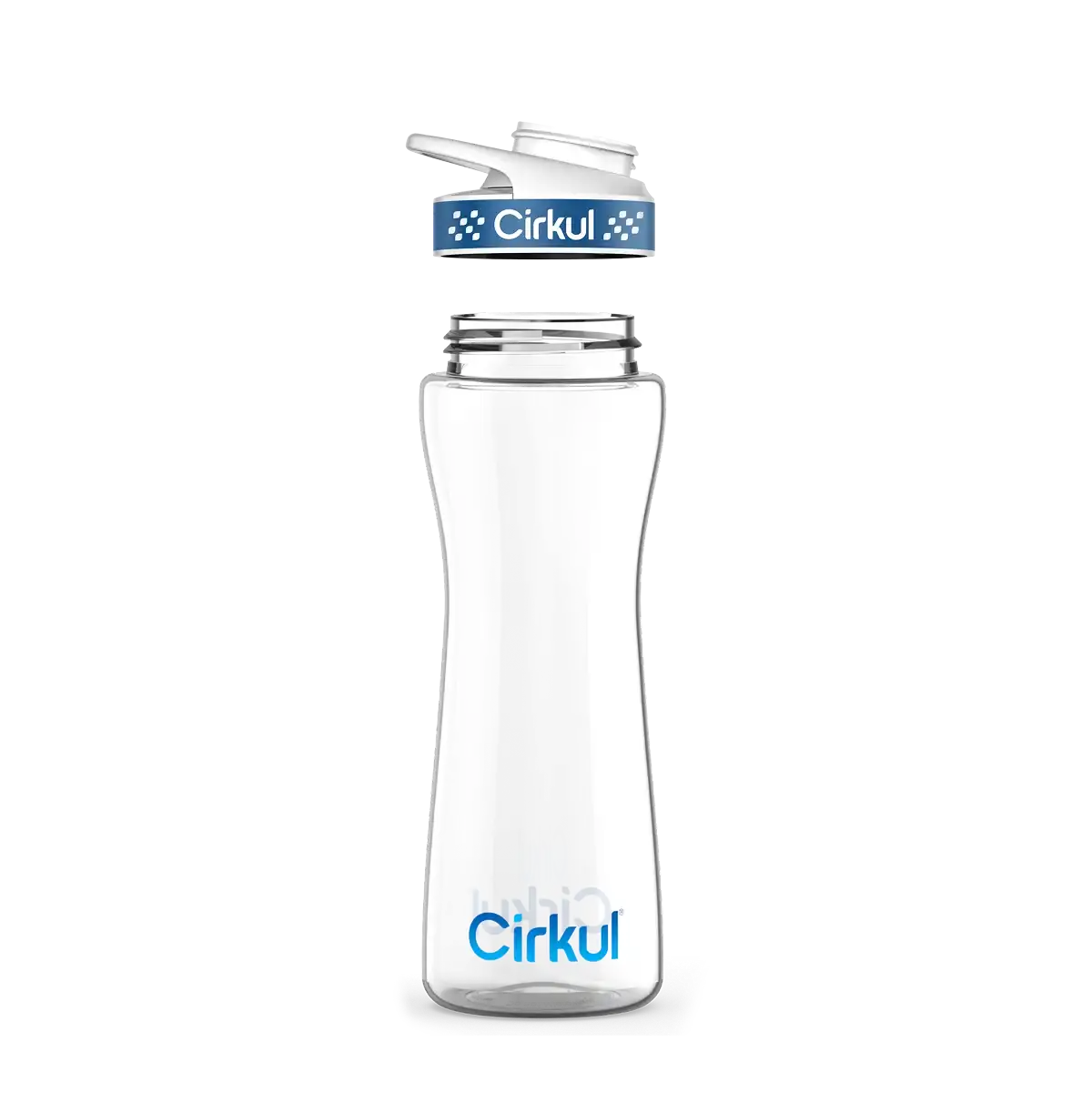 22oz. Plastic Bottle & Comfort Grip Lid