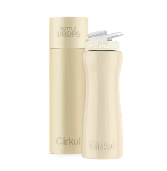 Limited Edition: 22oz. Cream Stainless Steel Bottle & Lid