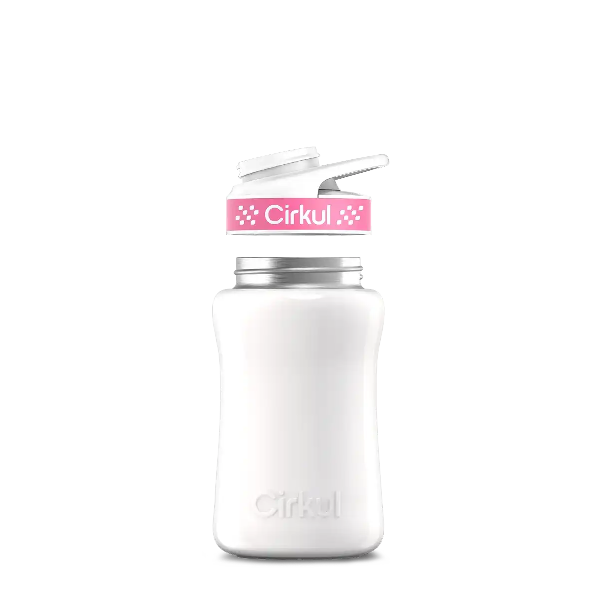 12oz. Stainless Steel Bottle & Comfort Grip Lid