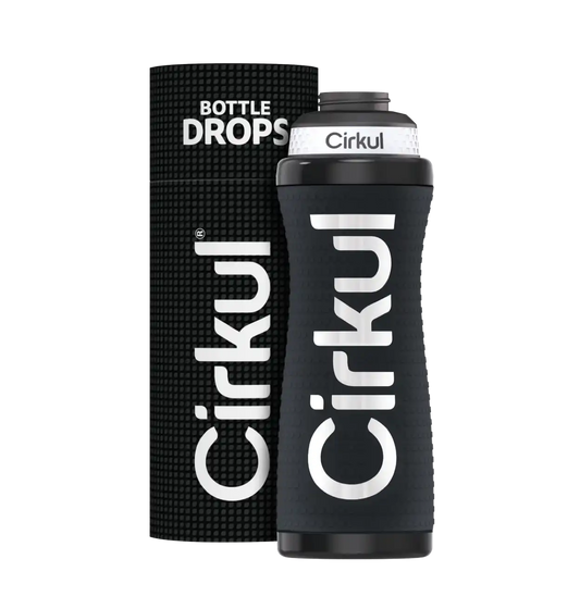 Limited Edition: 22oz. Black Grip Stainless Steel Bottle & Sport Lid
