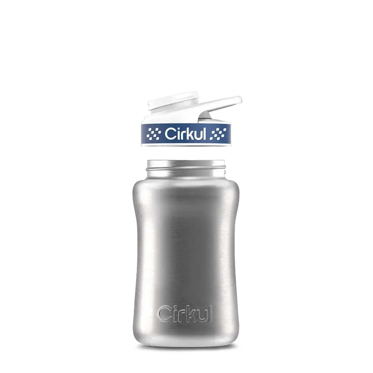 12oz. Stainless Steel Bottle & Comfort Grip Lid