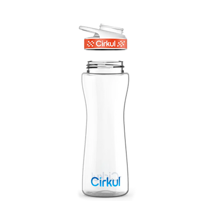 22oz. Plastic Bottle & Comfort Grip Lid