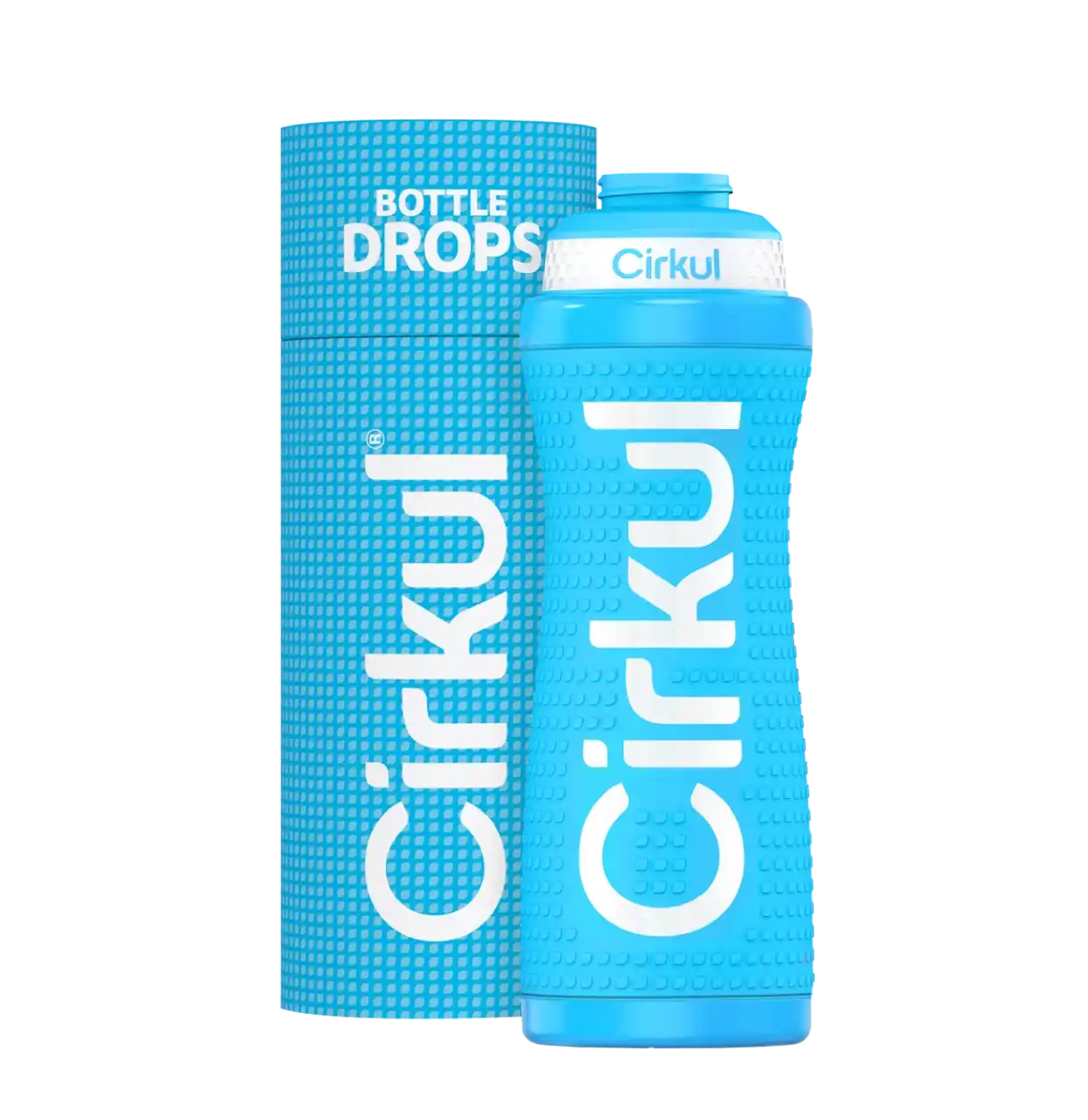 Limited Edition: 22oz. Blue Grip Stainless Steel Bottle & Sport Lid